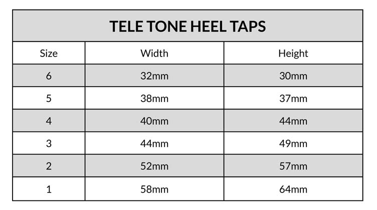 Tele Tone Heel Taps